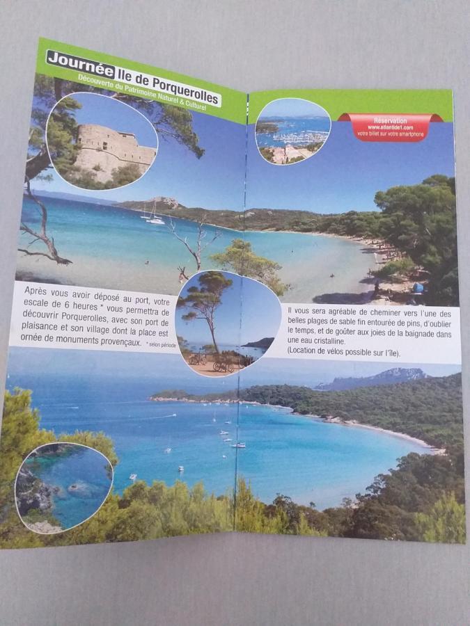 Joli Studio Res Au Calme En Rez De Jardin A Bandol. מראה חיצוני תמונה